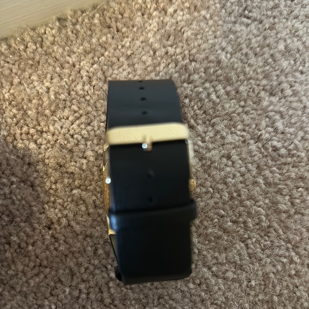 Beverly Hills Polo Club Black Watch with Gold Trim - Picture 2 of 10